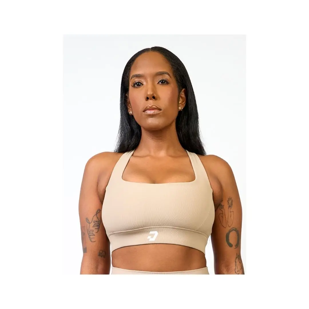Tan (Ribbed) Bra